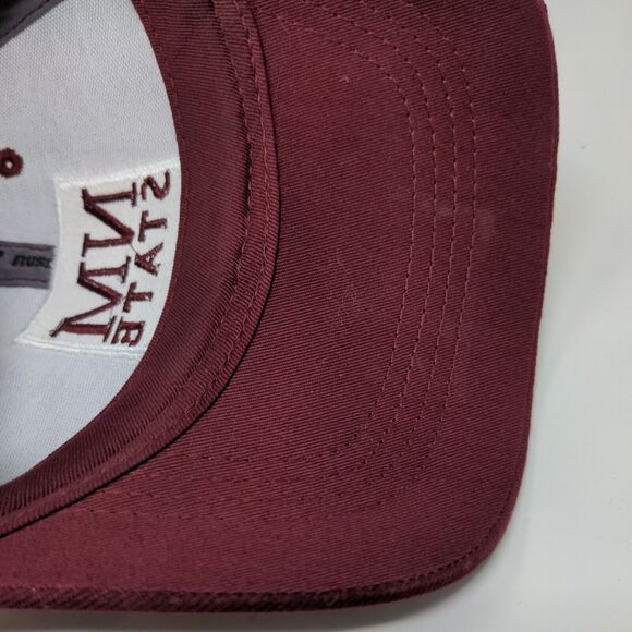 Russell Athletic Mens Strapback Hat Red Embroidered New Mexico State Aggies Logo - Picture 8 of 8